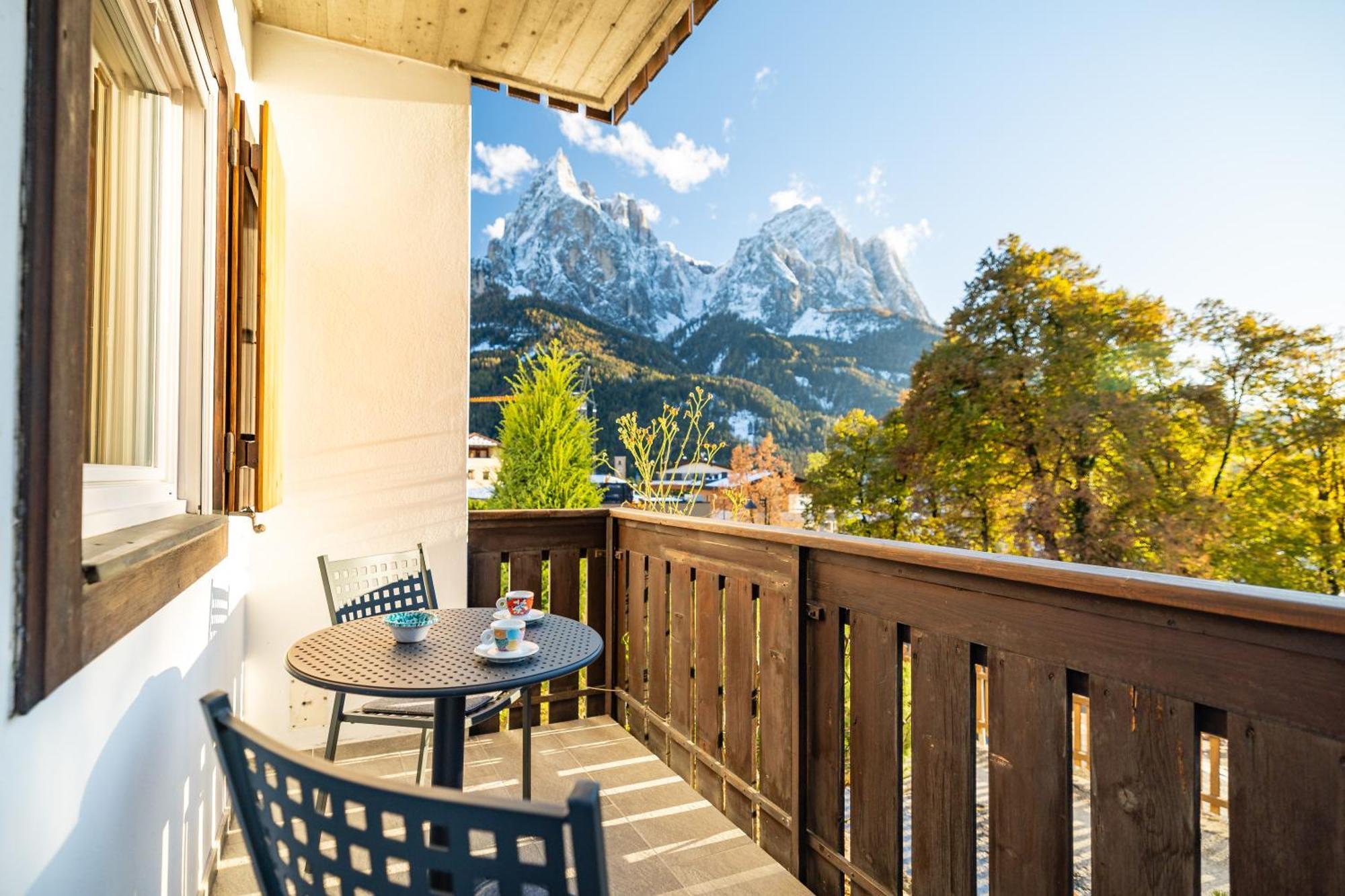 Apartment Bellevue Seis Siusi Eksteriør bilde